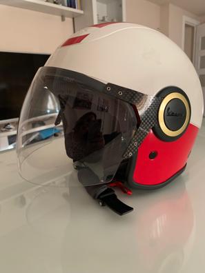 Casco Vespa Visor 2.0 color naranja Talla XS