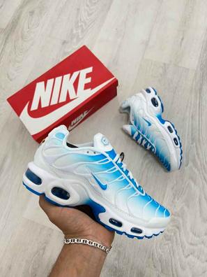 Air max outlet azules y blancas