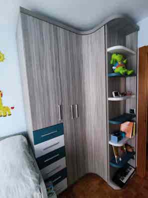 Armario modular esquinero Armarios de segunda mano baratos Milanuncios