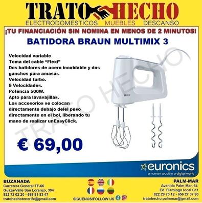 Minipimer Braun de 1.000W MQ7000X - Envío desde Canarias【GRATIS】