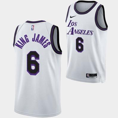 Camiseta Blanca Niña Angeles Lakers ADN CAMISETAS