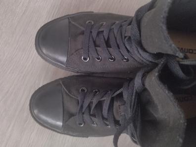 Converse negras outlet velcro