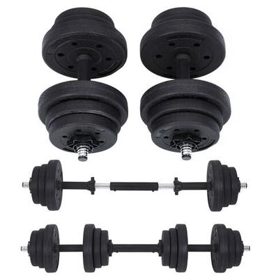 BCBIG Mancuernas Ajustables Pesas Set, 2 En 1 De Dumbbell con Barras  ConexióN, para Gimnasio Casa Juego Ejercicio, Equipo Fitness Desmontable,  Recubierta Goma Discos,Negro,15kg(7.5kg*2) : : Deportes y aire  libre