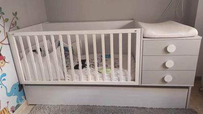 Cuna Colecho 3 en 1 Cuna Bebe Colecho Bebe cuna para bebé, cama para bebé  en la cama, cuna portátil, ventana de malla transpirable y visible y