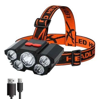Luces de cabeza móvil para DJ, 50 W, luz LED de cabeza móvil con 7 gobos, 7  colores y foco de haz blanco abierto por DMX y activado por sonido para