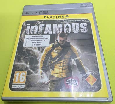 Jeu InFamous Platinum Sony PlayStation 3 PS3 - PAL - Bon État