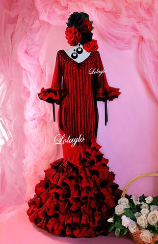 faldas flamencas para mujer - - Lola encaje