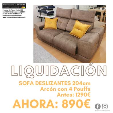 Liquidacion sofas Muebles de segunda mano baratos en Cataluña