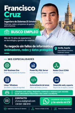 Busco trabajo informatico tecnico smr Ofertas de empleo de informática ...