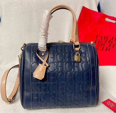 Andy Bolsos Marrones Grandes Bolso Carolina Herrera Andy 10 De