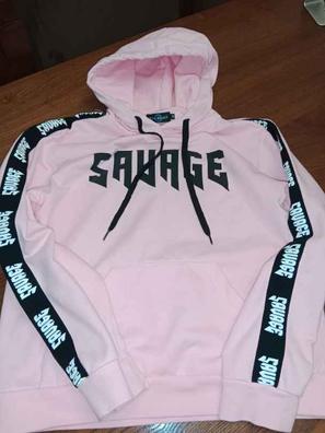 Sudadera savage rosa hombre deals