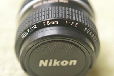Número de pines del microprocesador en lentes Nikon Nikkor