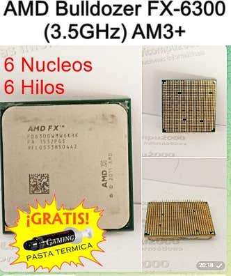 Procesador fx 8350 fx 8320 fx 8370 de segunda mano Milanuncios