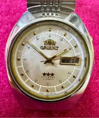 Reloj orient best sale bañado en oro