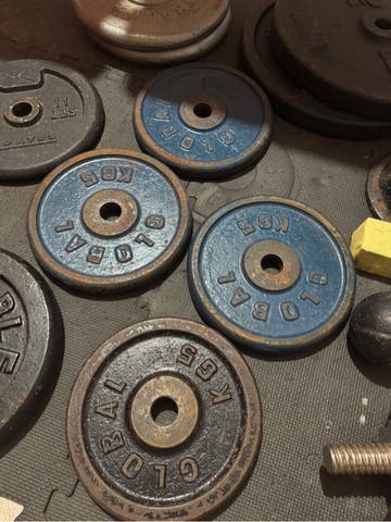 Milanuncios discos de 5kg