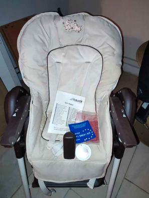 LIONELO Niles 2 en 1, trona plegable, tronas de bebe, mecedora para bebés y  niños, silla