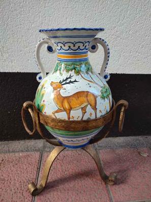 Jarrón cerámica (Diseños surtidos) - Artesanía San José