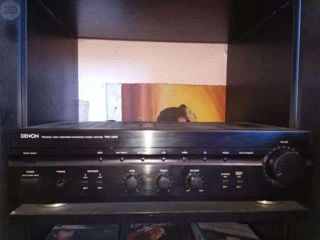 - Amplificador denon pma 480-r BAFLES BOSE