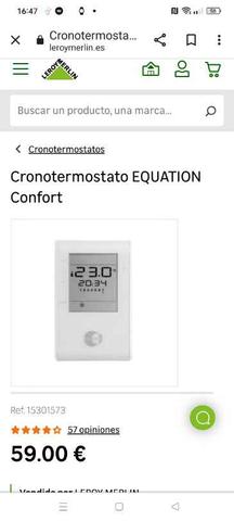 Termostato best sale calefaccion equation