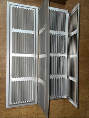 Rejillas ventilacion aluminio blanco Aire acondicionado de segunda mano  barato