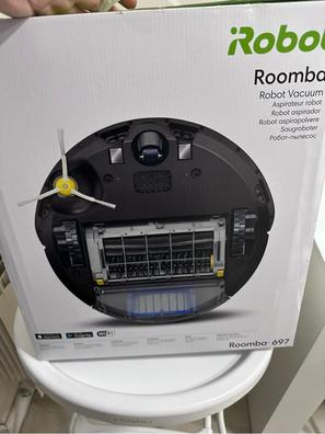 Irobot Roomba 697 Aspiradora Robotizada Sin Bolsa Negro, Gris 0,6
