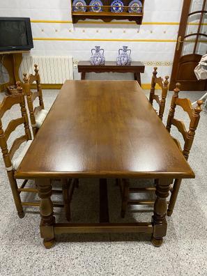 Mesa y sillas rusticas Muebles de segunda mano baratos | Milanuncios