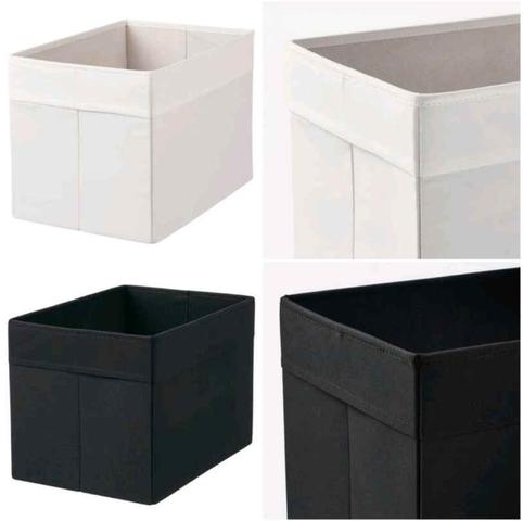 Milanuncios - Caja Blanca o Negra, 25x35x25 cm de Ikea