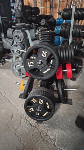 Milanuncios - DISCOS DE 20KG Y 28MM