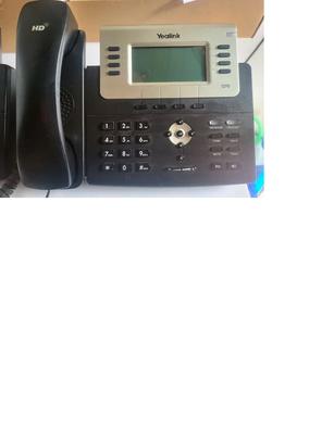 Sistema de teléfono extensible con cable/inalámbrico, sistema telefónico de  oficina con contestador, sistema telefónico fijo inalámbrico fijo para