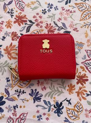 Cartera Tous Cartera Roja PequeÃ±a Billetera Pequeña Roja New