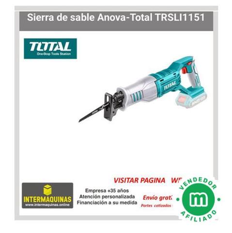 Comprar online Sierra sable a batería TRSLI1151 20V TOTAL