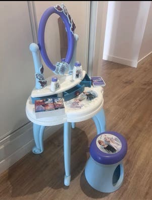Milanuncios tocador con taburete de frozen