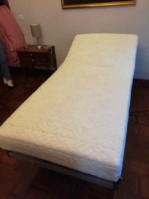 Milanuncios - Lote cama articulada+colchón de 90x190