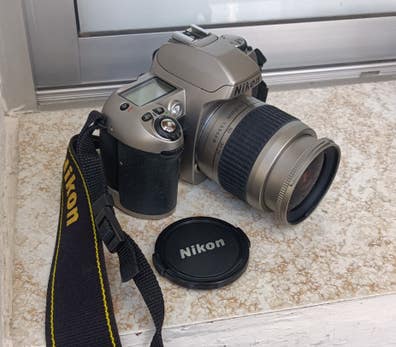 Nikon f50 silver body de segunda mano | Milanuncios