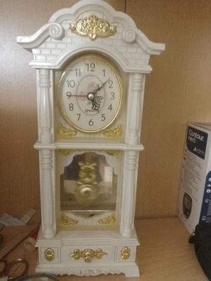 Reloj de sobremesa, reloj de mesa SARS, reloj mesa moderno, maquinaria  cuarzo, fabricado en cristal 35cm