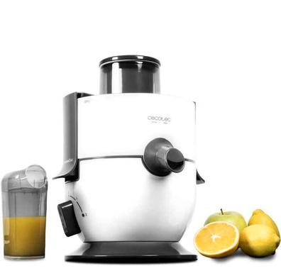 Extractor de jugo de frutas y verduras, máquina de jugo de extrusión de  tornillo, licuadora de limón y naranja