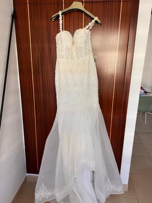 Milanuncios - Vestido novia nuevo a estrenar blanco