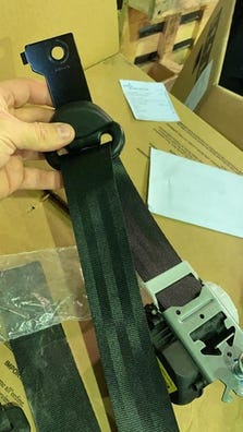 Milanuncios cinturones de tercera fila