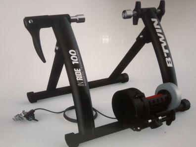 Rodillo bicicleta resistencia manual 500 W BTWIN in Ride 100 - Decathlon