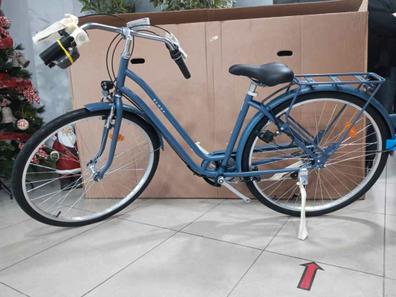 Cesta Bicicleta Delantera Elops 520 marrón 8L