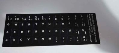 Pegatinas teclado de segunda mano