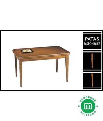 Pack Completo Mesa Comedor Industrial De 120x80 Cm Bratislava + 4 Sillas