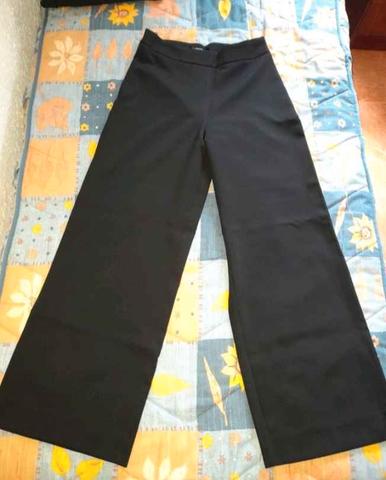 Pantalon pata discount de elefante negro