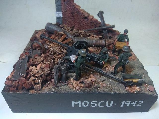 Del Sur pluma mostrar Milanuncios - Diorama militar maqueta -moscu 1942