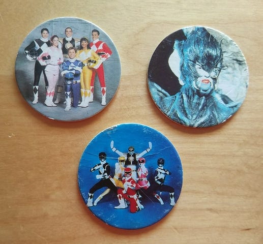 Milanuncios - Tazos Power Rangers Donuts 1995
