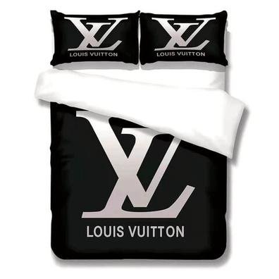 Milanuncios - Juego de cama Louis Vuitton Rosa y Negro