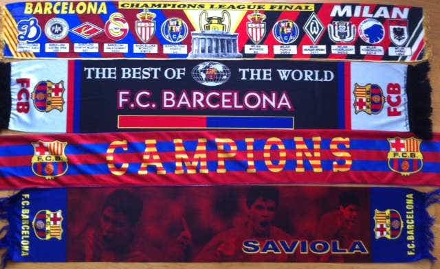 Milanuncios - Bufandas club barcelona