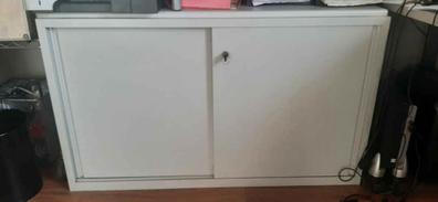 Mueble ikea ps armario rojo metalico mobiliario de segunda mano barato | Milanuncios
