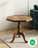 Milanuncios - Mesa auxiliar octagonal de madera maciza