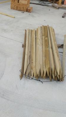 Milanuncios - Postes de madera para cerramientos